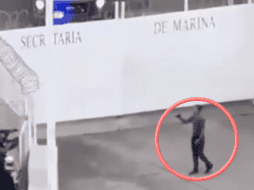 La Secretaría no especifica si el objeto era un arma o una réplica. ESPECIAL