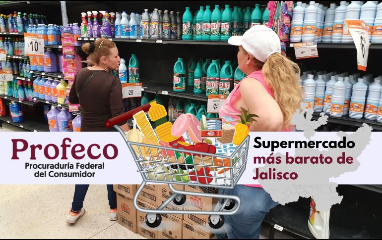 En este supermercado encuentras los precios más bajos de todo Jalisco para adquirir la Canasta Básica; se encuentra en Tonalá. EL INFORMADOR / ARCHIVO