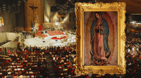 El origen de la festividad del 12 de diciembre se remonta a 1531, cuando, según la tradición católica, la Virgen María se apareció en cuatro ocasiones a un indígena llamado Juan Diego Cuauhtlatoatzin. NTX / ARCHIVO