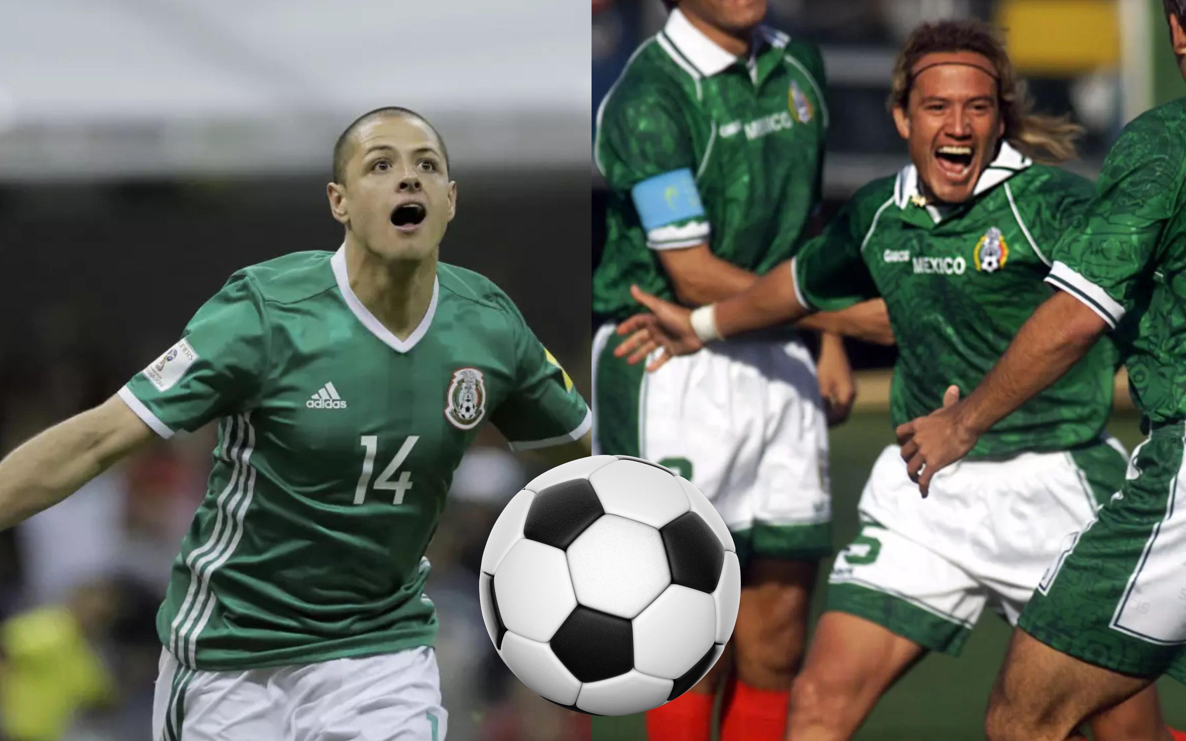 Este es el top 5 máximos goleadores mexicanos en Mundiales. EFE / AP / ARCHIVO