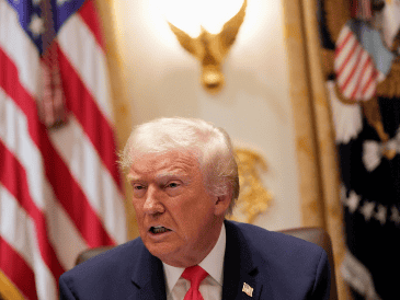 Trump señaló que México aún debe más de 800.000 acres-pies de agua acumulados en los últimos cinco años. AP/ J. Demaree