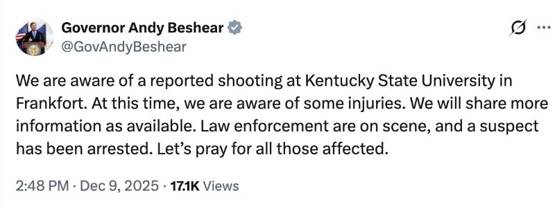 X / @GovAndyBeshear 