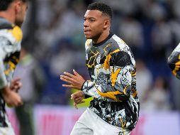 Kylian Mbappé se ausentó del grupo en el entrenamiento previo al duelo por un fuerte golpe en la rodilla izquierda luego del partido del domingo. AP/M. Fernández