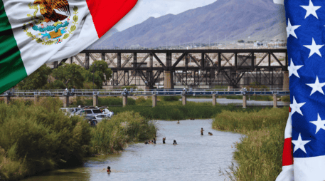 México entrega agua del Río Bravo a Estados Unidos a partir de los afluentes mexicanos y, a cambio, recibe agua del Río Colorado. SUN / ARCHIVO