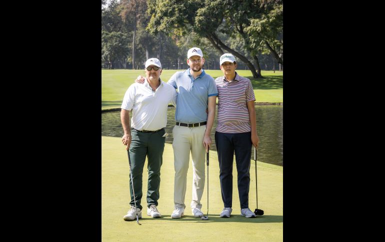 Jaime Martínez, Juan Pedro Faraudo y Juan Diego Ochoa. GENTE BIEN JALISCO / J. Soltero