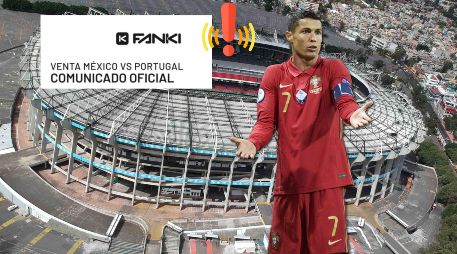 Esto dice el comunicado de Fanki en donde se anuncia la cancelación de la preventa del México vs Portugal del día de hoy. SUN / EFE / ARCHIVO