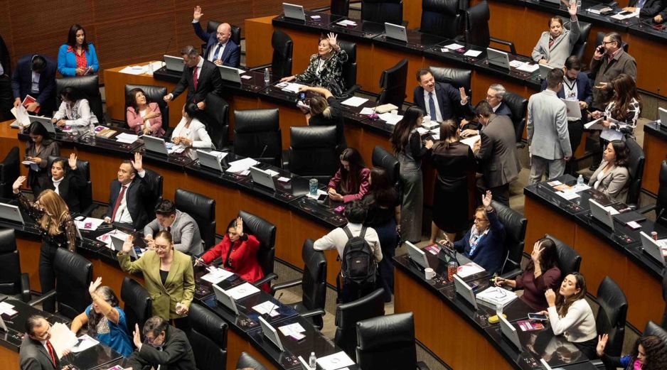 El Senado discutió con carácter de urgente la minuta que propone aranceles a 316 productos importados. SUN/Hugo Salvador