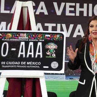 Lanzarán placas conmemorativas del Mundial 2026 en CDMX
