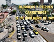 Bloqueos y cierres de carreteras en México este 12 de diciembre de 2025. EL INFORMADOR / ARCHIVO
