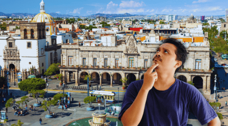 La probabilidad de lluvia este jueves en Guadalajara es prácticamente nula. Se espera un ligero descenso de temperatura mañana sábado. ESPECIAL / CANVA