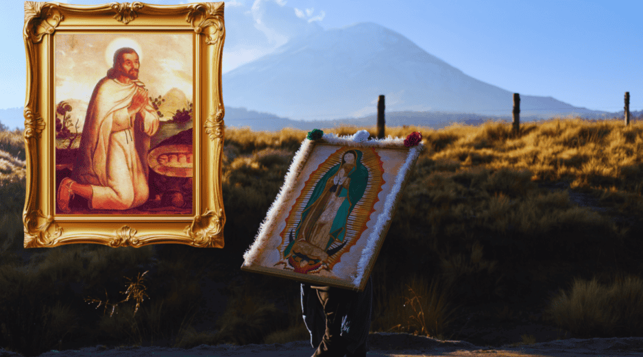 Juan Diego Cuauhtlatoatzin presenció las apariciones de la Virgen de Guadalupe en 1531, hoy es santo dentro de la Iglesia católica. AP / C. Rosel