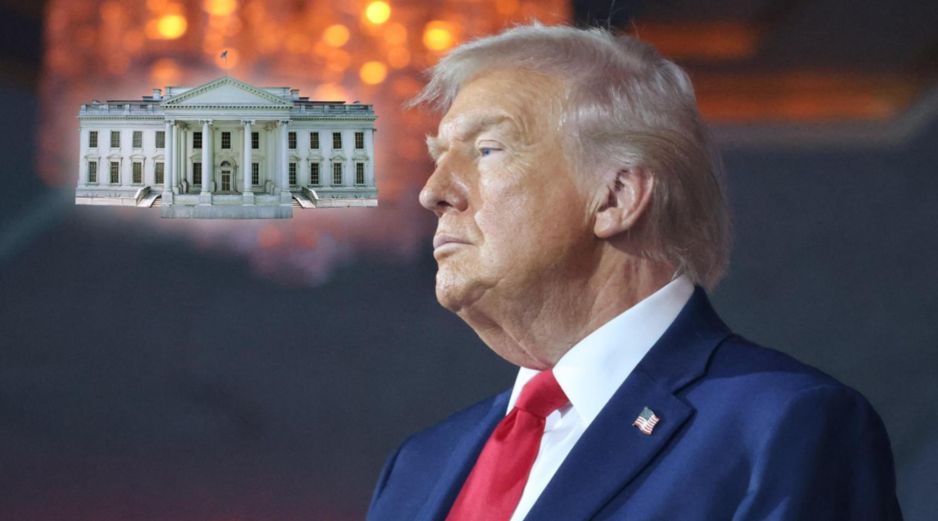 Trump ha ordenado apresurar las obras del salón de baile en la Casa Blanca. EFE / ARCHIVO