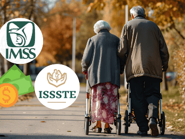 Ya se conocen las fechas en las que los pensionados del IMSS y del ISSSTE recibirán su pago. CANVA