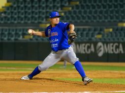 Ronaldo Medrano se anotó la victoria tras lanzar por siete entradas. CORTESÍA/Cañeros de Los Mochis