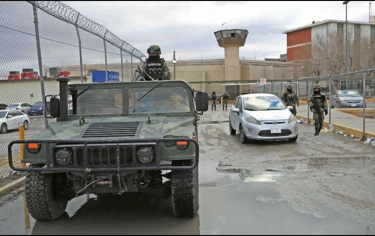 El CERESO de Ciudad Juárez, donde se procesan casos relacionados con desvíos millonarios en el sistema penitenciario federal, como el de Jesús Gabriel Pérez Rodríguez. SUN