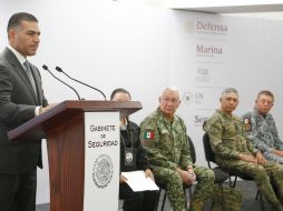 García Harfuch declaró que la investigación inicial empezó por denuncias específicas por extorsión. X / @OHarfuch