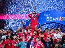 Desde el manchón penal, Toluca selló su lugar en la historia como el quinto bicampeón de la Liga MX. IMAGO7.