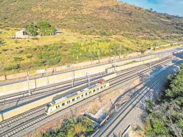 La Línea 4 del Tren Ligero inicia operaciones hoy con ocho estaciones y un recorrido de 21 kilómetros, que conectará Tlajomulco con Tlaquepaque y Guadalajara. EL INFORMADOR/ A. Navarro