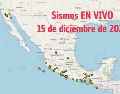 Sismos en México | EN VIVO | 15 de diciembre de 2025. ESPECIAL / SSN