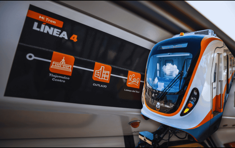 La Línea 4 operará inicialmente con un solo vagón por tren y contará con 12 unidades, de las cuales nueve estarán en servicio cotidiano. EL INFORMADOR / A. Navarro