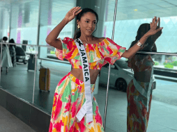 Miss Jamaica reaparece en redes sociales tras caída. ESPECIAL / IG / @officialgabriellehenry
