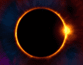 Los eclipses solares suceden cuando la luna pasa entre el sol y la tierra, bloqueando totalmente o parcialmente la luz del sol. CANVA
