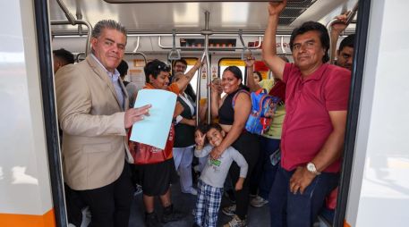 Amilcar López, director del Sistema de Tren Urbano (Siteur), recordó que durante estas primeras semanas se tendrán horarios especiales como parte del desarrollo de prueba de tiempos ya con pasajeros. EL INFORMADOR/ A. NAVARRO