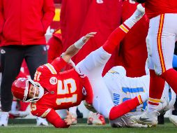 La lesión se produjo en los últimos minutos de la derrota 16-13 de los Chiefs ante Los Angeles Chargers. AP/ R. Hoffmann.