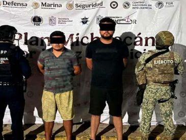 Autoridades federales detuvieron en Michoacán a 28 personas, aseguraron siete armas de fuego, 406 cartuchos, 27 cargadores, 18 artefactos explosivos improvisados y 21 vehículos derivado del "Plan Michoacán por la Paz y la Justicia". ESPECIAL