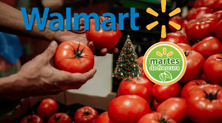 Las ofertas por el Martes de Frescura este 16 de diciembre son válidas en las más de 2 mil sucursales físicas de Walmart y en su tienda en línea. EL INFORMADOR / ARCHIVO