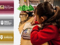 A lo largo de diciembre, los estudiantes que forman parte de las Becas Bienestar, ya sea de la Rita Cetina, Benito Juárez o Jóvenes Escribiendo el Futuro, están recibiendo el último pago del año 2025. ESPECIAL / EL INFORMADOR y CANVA