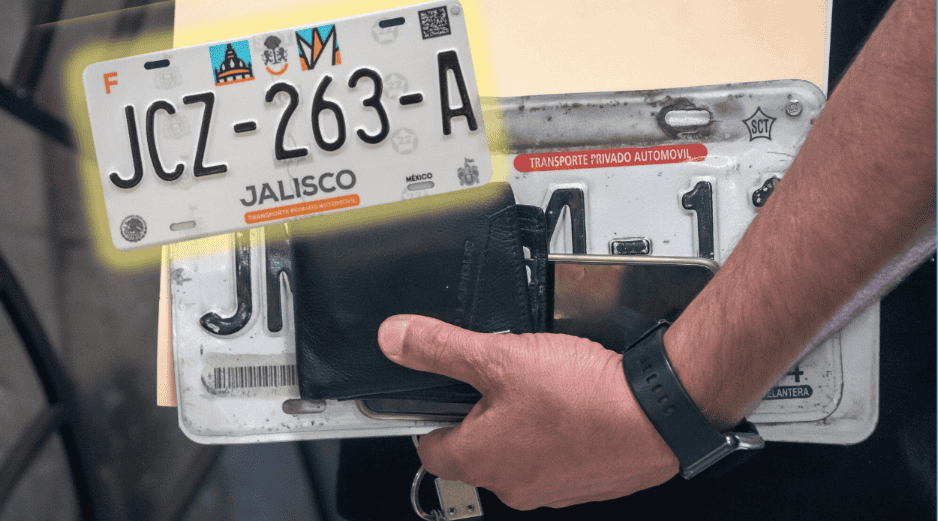 A partir del próximo año, el cambio de placas tendrá un costo e implicará la aplicación de una multa para aquellos propietarios que no reúnan los requisitos para la prórroga. ESPECIAL/Gobierno de Jalisco