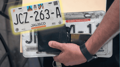 A partir del próximo año, el cambio de placas tendrá un costo e implicará la aplicación de una multa para aquellos propietarios que no reúnan los requisitos para la prórroga. ESPECIAL/Gobierno de Jalisco