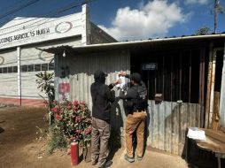 Elementos de la FGR y la Guardia Nacional llevaron a cabo un cateo en las dos fincas. ESPECIAL
