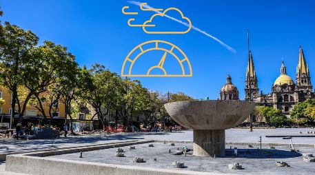 Índice de la calidad por zonas del AMG. EL INFORMADOR / ARCHIVO