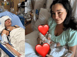 La preeclampsia puede generar complicaciones graves, tanto para la madre como para el bebé. ESPECIAL/Facebook  @Martha Higareda