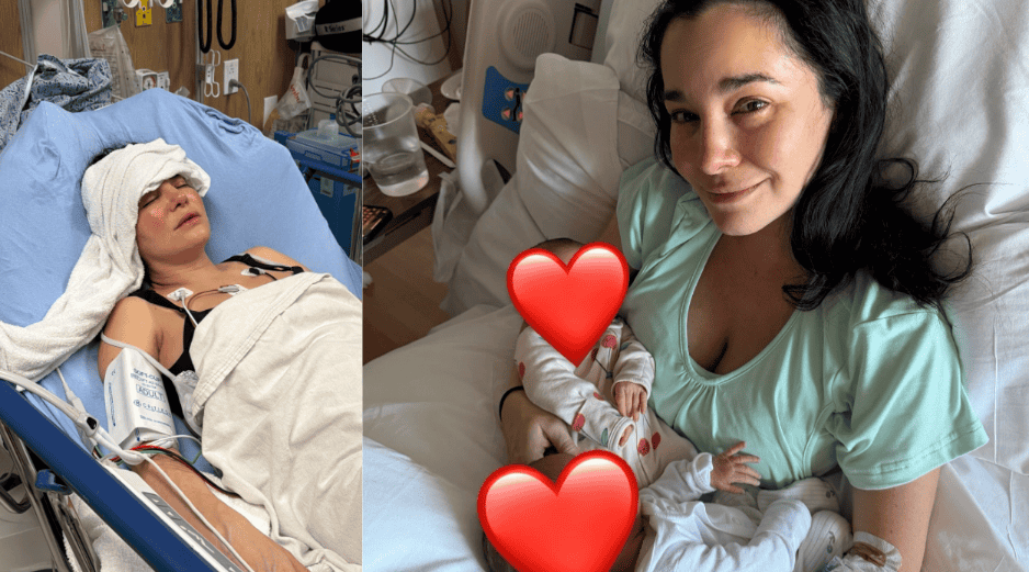 La preeclampsia puede generar complicaciones graves, tanto para la madre como para el bebé. ESPECIAL/Facebook  @Martha Higareda