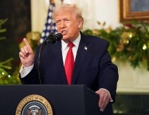 Trump ha intentado justificar su campaña de deportaciones responsabilizando erróneamente a los inmigrantes por el estado de la economía, el aumento de los precios y la criminalidad. EFE/D. Mills