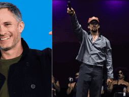 Captan a Gael García en concierto de Bad Bunny. ESPECIAL / EFE