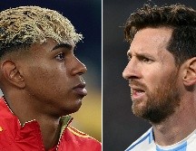 Uno de los principales atractivos del duelo será el enfrentamiento sobre el césped de Lionel Messi y el prodigio Lamine Yamal, pasado y presente del Barcelona. ESPECIAL, AFP / L. Robayo