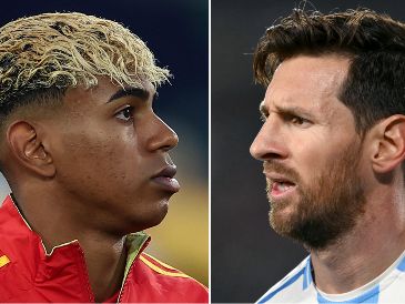 Uno de los principales atractivos del duelo será el enfrentamiento sobre el césped de Lionel Messi y del prodigio Lamine Yamal, pasado y presente del Barcelona. ESPECIAL, AFP / L. Robayo
