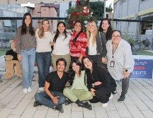 Romina Aguilar, María Rosa Palacio, Mónica García, Fabiola Lira, Lore Navarro, Elena Contreras, Annelise Ellerbrock, Francisco Cuevas, Coqui Guillén y Yoshi González. GENTE BIEN JALISCO /  E. Escamilla