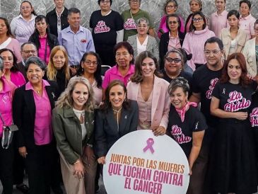 La presidenta del Sistema DIF Jalisco, Maye Villa de Lemus, y la diputada y presidenta de la Comisión de Higiene, Salud Pública y Prevención de las Adicciones, Mónica Magaña, realizaron el anuncio. Este recurso busca brindar un respaldo fundamental a las pacientes en todo el Estado. CORTESÍA