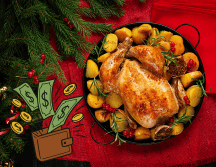 La cena tradicional de Navidad y Año Nuevo en México suele incluir entradas, un plato fuerte, bebidas, postre y la infaltable ensalada de manzana. CANVA