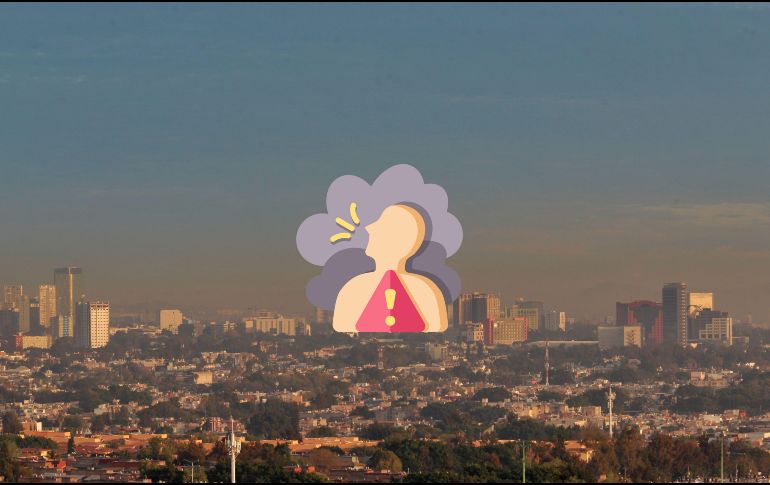 Índice de la calidad por zonas del AMG. EL INFORMADOR / ARCHIVO