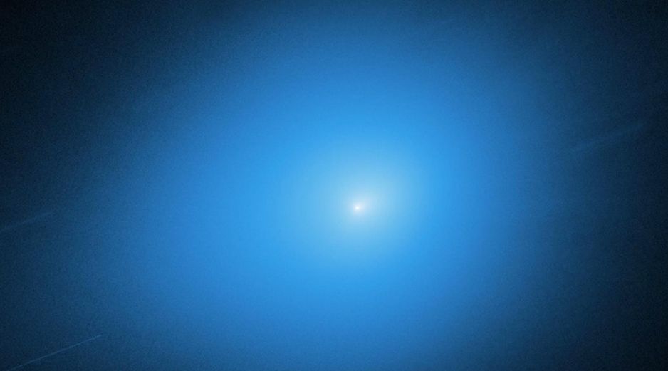 Imagen del cometa interestelar 3I/Atlas captado por el Telescopio Espacial Hubble el 30 de noviembre de 2025. AP/NASA