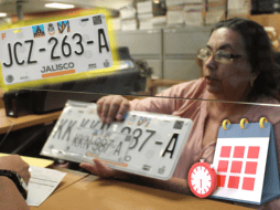 El canje de placas es un trámite obligatorio para todos aquellos vehículos cuyas láminas tienen los diseños 