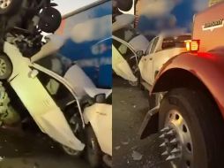 Elementos de la Unidad de Protección Civil de Zapotiltic y otras dependencias ya se encuentran en el lugar brindando atención a los afectados. ESPECIAL / X