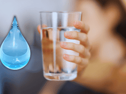 El agua constituye cerca de las dos terceras partes del peso del cuerpo humano, 65% dentro de las células y 35% en espacios extracelulares. ESPECIAL / CANVA