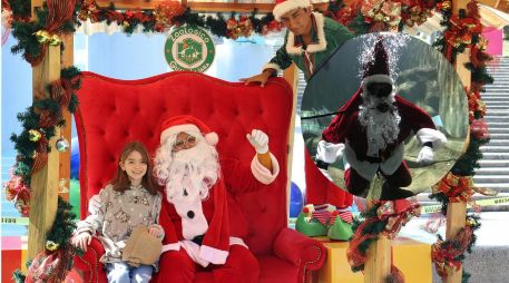 Para los que vayan antes del 25 de diciembre, Santa Clos les tiene una sorpresa preparada por la temporada navideña. ESPECIAL